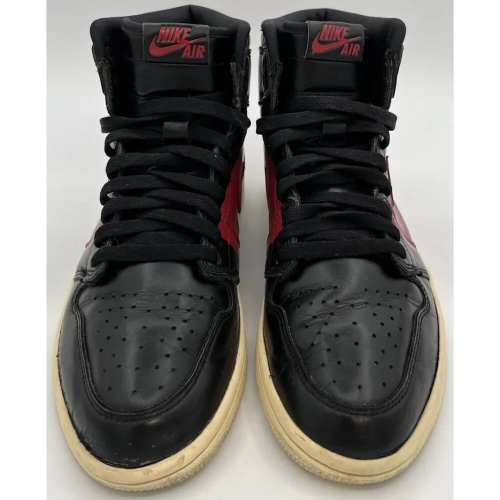 Size 8 - Jordan 1 Retro High OG Couture 2019 Men's Black Red Sneakers Shoes